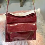 Villager Y2K  Liz Claiborne Red Alligator Croc Mock Purse Photo 5
