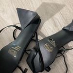 Lace up heels Black Size 8.5 Photo 2