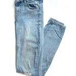 Celebrity Pink  Distressed Mid Rise Light Wash Walker Skinny Stretch Jeans 9 / 29 Photo 0
