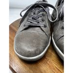 Josef Seibel Brown Gray Leather Lace Uo Casual Sneakers‎ Womens Size 40 9 9.5 Photo 2