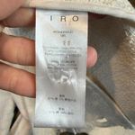 IRO  Wondrous Tweed Frayed Jacket Shaggy Cream Off-White Size 38 US 6 Medium Photo 5