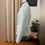 Le Suit  light blue tweed blazer Photo 2