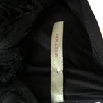 West Kei  Black Flower Embellished Neck Top Photo 4