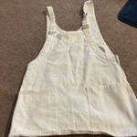 Vera & Lucy  white overall mini dress M Photo 4