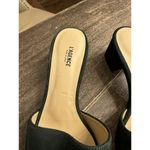 L'Agence  Green Suede Open Toe Block Heel‎ Slip On Size 37 US 6 Photo 4