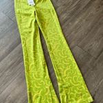 ZARA pull up high waist flared jacquard hip pants π Photo 12