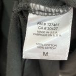 Wild fox Gray Cotton T Shirt Material Logo Maxi Skirt M Photo 5