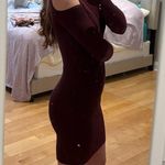 Planet Gold Cold Shoulder Dress  Photo 1