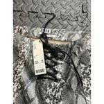 Ecote NWT Urban Outfitters  Monty Snakeskin Lace Up Bootcut Flare Pants Womens XL Photo 2