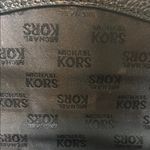 Michael Kors  Black and Gray Vanna Medium shoulder Crossbody Bag Photo 5