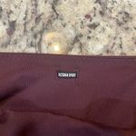 Victoria's Secret  Sport Maroon Leggings Photo 3