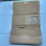 Etienne Aigner  Wallet‎ Brown Checkbook Tri Fold Wallet Royal Signature Y2k Photo 4