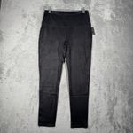 DG2 Diane Gilman Leggings Slim & Sleek Coated Figure Solution Black Large Photo 1