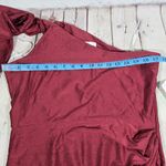 Cynthia & Sahar *Flawed* Mermaid Dress with Slight Train in Cabernet CS108 XL Red Photo 9