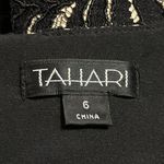 Tahari  Black Lace Inset Formal Maxi Dress 5250M331 Womens 6 Bridesmaid Black Tie Photo 10