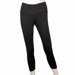 Victoria Sport Y2K Black Pocket Leggings Drawstring Cropped Fit Workout Gym S Photo 1