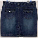 Sonoma Life + Style Women's Denim Skirt Size 14 19 1/2" Inseam x 17 1/2" Waist Photo 1