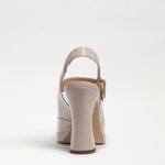 Sam Edelman Cream Block Heel JILDIE SLINGBACK MARY JANE PUMP Size 9.5 Photo 3