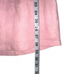 Lost + Wander  Anthropologie Majorca Linen Blend Pink Short Sleeve Romper SMALL Photo 9