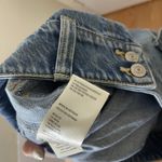 Free People We The Free Madison Midi denim Skirt front slit mid waist US 30 Photo 6