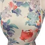 Calvin Klein Floral-Print Sleeveless Scuba Knitted Seamed Sheath Midi Dress Sz 6 Photo 2