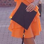 Boutique Orange mini dress Photo 0