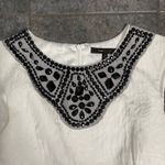 BCBGMAXAZRIA 💛BCBG MAXARIA Black & White Mini Dress, Size 12 Photo 0