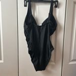 Venus  Black One Piece Swimsuit with Adjustable Straps SIZE 10 NWOT Photo 2