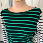 J.Crew Striped Knit Pullover Preppy Nautical Long Sleeve Top Photo 1