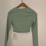 CRZ YOGA Mint Green Square Neck Bodysuit Size M Photo 2