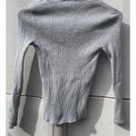 Active USA  Women's Size Large Gray Shirt Long Sleeve Top Blouse Photo 11