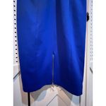 Julian Taylor Julian Taylor Blue Sheath Dress Womens Size 14 V Neck Career Work Photo 7