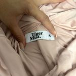 Tiger Mist  Sasha Tan Ruched Drawstring Sleeveless Mini Dress Sz S Photo 4