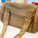 Cole Haan  Metallic Gold Brown Stephanie F05 Leather Shoulder Bag Photo 6