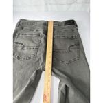 American Eagle  Outfitters Women's‎ Jeans Size 8 Regular Grey Skinny Button Fly Photo 11