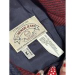 Armani Jeans Women's Wool Plaid Padded Motorcycle Cropped Jacket Luxury NWT Size M Photo 3