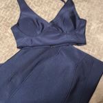 Gold Label Set Polyester/Spandex Navy Blue Two Photo 9