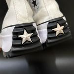 Converse  166799C White Canvas Run Star Hike Platform Unisex Sneakers Size 6.5 Photo 7