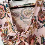 Anthropologie Kachel Flutter-Sleeve Floral Slip Maxi Dress, Size 12P Photo 12