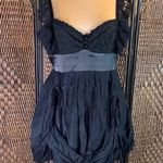 Kitten D’Amour Silk & Cotton Dress Size 14 Black Photo 0