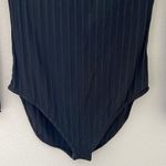 Free People  Ribbed Boat Neck Bodysuit | Size Small Photo 3