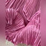 ALC Frank A.L.C. Pink Backless Pleated Dress 4 Photo 8
