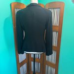 Le chateau Liz Claiborne Collection Elegant Black Ruffle Jacket Photo 8