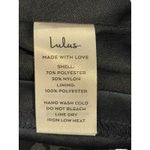 Lulus Teal 90s Inspired Velvet Burnout Sleeveless Asymmetrical Hem Dress M Photo 9