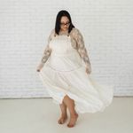 Free People  Trails End Skirtall Overall Dress XL NWT Photo 1