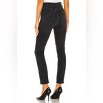 AGOLDE  Riley High Rise Straight Crop Jeans in Panoramic Black Size 24 Photo 2