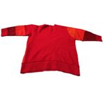ZARA  Oversized Patchwork Jumper Size ‎ Small  Red Photo 4