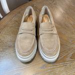 Portland Leather Goods Patina Zoe Suede Lug Loafer Chunky Tan Size 10 Photo 1