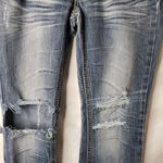 Ymi  Boot Cut 7 30x31 Destroyed Rivet Flap Pocket Jeans Photo 10