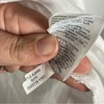 Madewell fluttered sleeve butterfly top white square neck women’s size small Photo 6